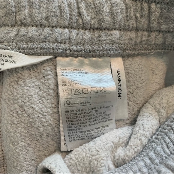 H&M boys grey sweatpants with pockets size 13-14Y - Picture 6 of 6
